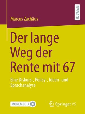 cover image of Der lange Weg der Rente mit 67